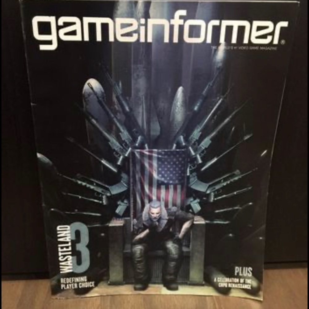 Game Informer Magazine #326 Wasteland 3 inXile RPG Cover OOP Collectible